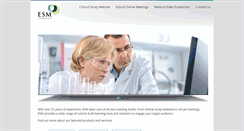 Desktop Screenshot of esmmanagement.com